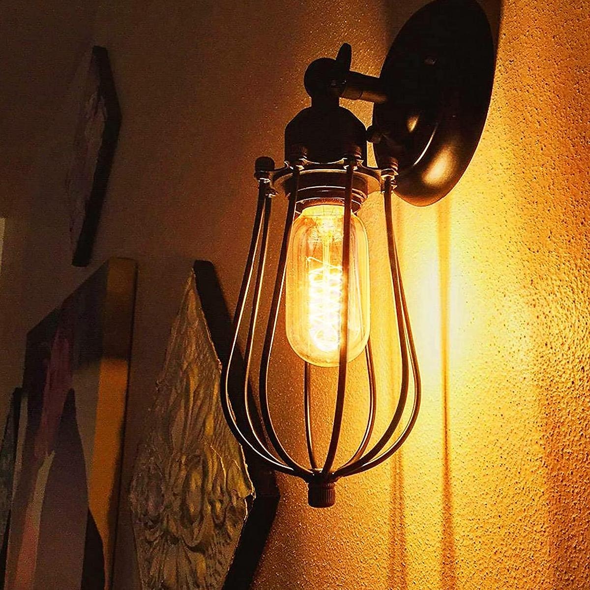 8 buc t45 vintage edison bec incandescent 40 W reglabil filament tubular antic alb cald e26/e27 lampă chihlimbar pentru corpuri de iluminat decorative ac220v ac110v 2026 - $38.99 –P4