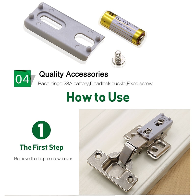 10PCS LED Cabinet Light LED Inner Hinge Lamp Closet Light Battery Wireless Lamp Universal Wardrobe Cupboard Sensor Lighting 2025 - $20.99 –P2