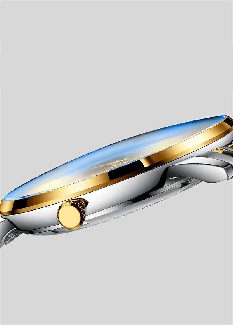 Miesten kvartsikello muoti luksus rento miesten analoginen rannekello nahkaremmi kalenteri päivämäärä viikko hehkuva vedenpitävä kvartsikellot 2025 - $22.99 –P2