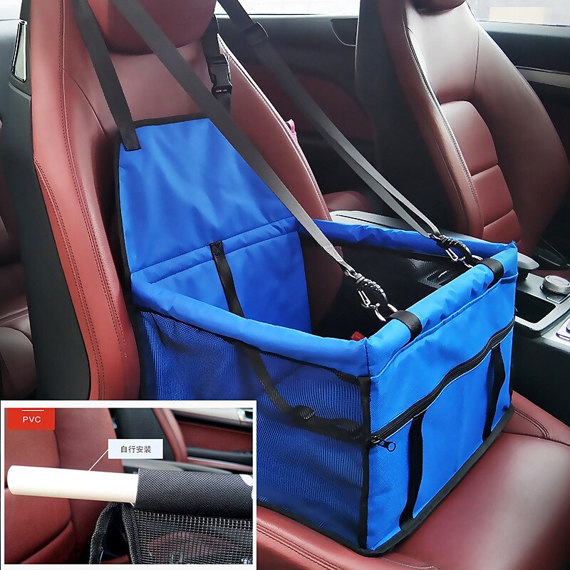 Chat Chien Housse pour Siège de Voiture Etanche Portable Pliable Couleur Pleine Textile Noir Rouge Rose de 2025 ? $49.99 –P7