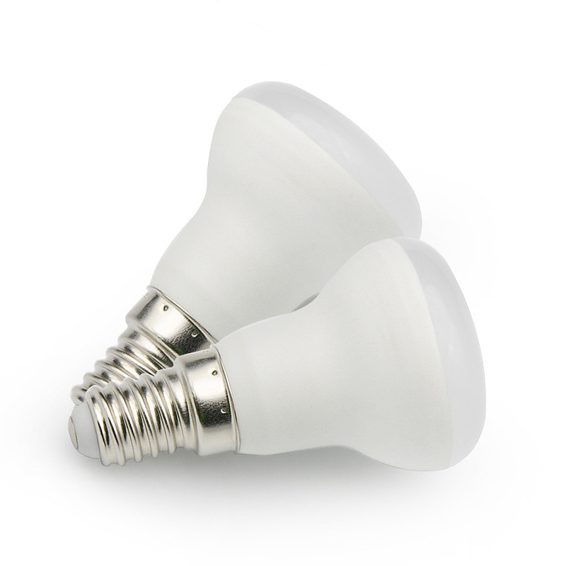 2025年 4 個 2 個 1 個 3 ワット LED 電球 e14 r39 ロングネックキノコ 30 ワットハロゲン相当スポットライトフラッドトラックライトデスクランプウォームホワイト調光不可  コレクション – $8.49 –P3