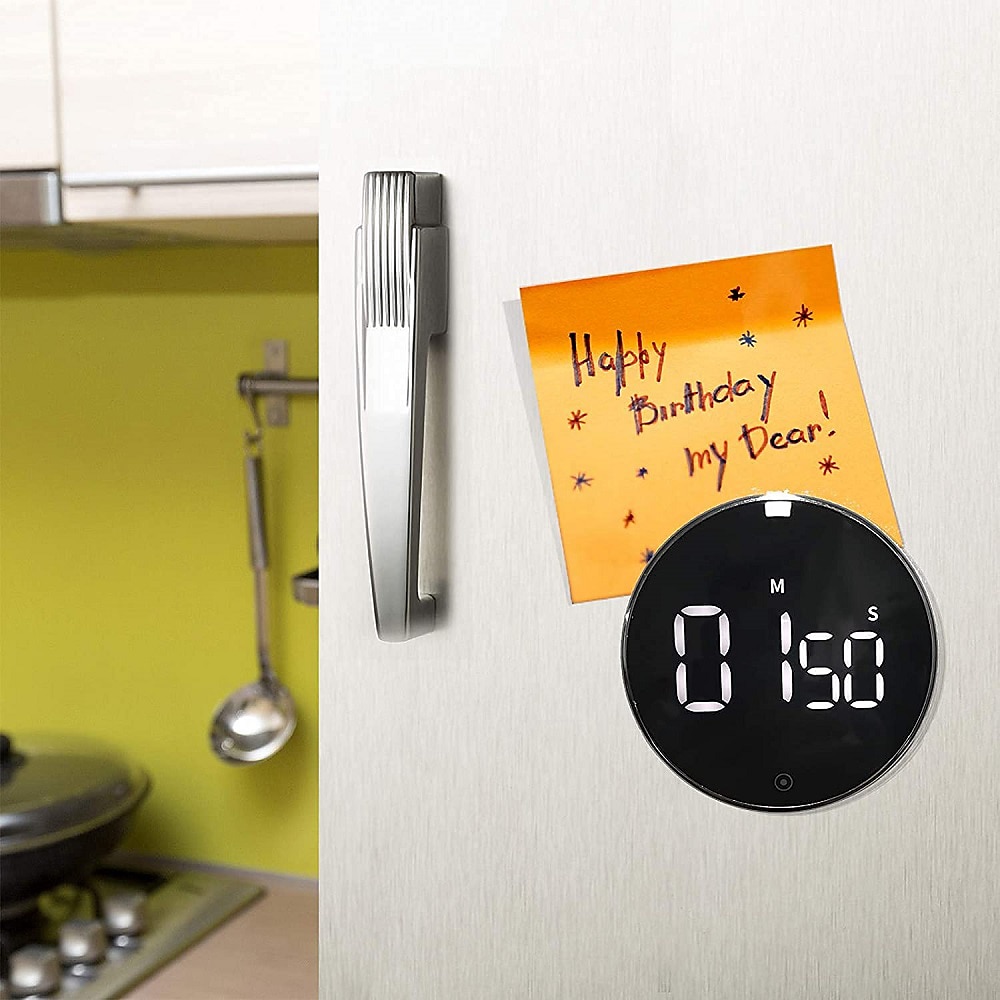 Kitchen Timers Digital Classroom Timer for Kids Large Magnetic LED Countdown Timer with Constant Light Function for classrooms Quiet for Children and Teachers 2025 - $17.99 –P10