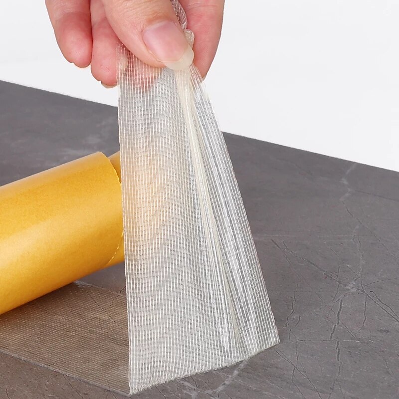 Strong Fixation Of Double Sided Cloth Base Tape Translucent Mesh Waterproof  Super Traceless High Viscosity Carpet Adhesive 2024 - $7.49