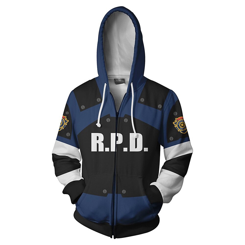 Resident Evil RPD Anime Tegneserie Manga Animé 3D Klassisk Gate stil Til Par Herre Dame Voksne Tilbake til Skolen 3D-utskrift 2025 - $40.99 –P2