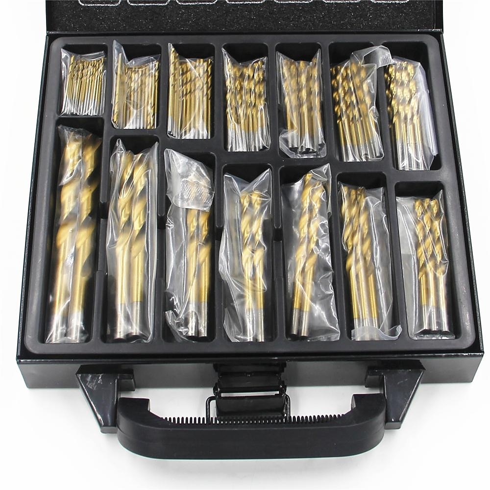 99PC Twist Drill Bit Set Saw Set HSS High Steel Titanium Coated Drill Woodworkin Tool 1.5-10mm For Cordless Screwdriver 2025 - $20.99 –P17