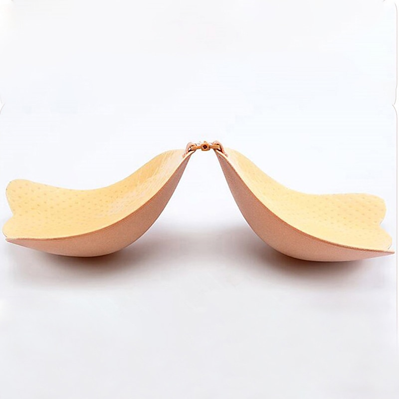női molett melltartók & bralettes öntapadós melltartó pánt nélküli 3/4 csésze egyszínű mikroelasztikus légáteresztő push up láthatatlan esküvői parti & esti szilikagél 805-1 bőrtónus / 1 db 2025 - $11.49 –P7