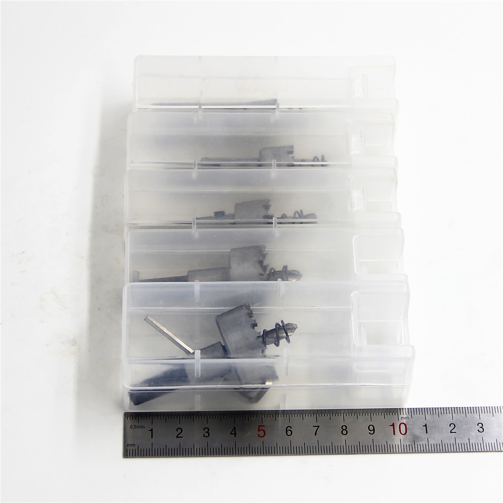 5 stks boor carbide tip hss gatenzaag set rvs metaallegering 16/18.5/20/25/30mm houtbewerking gereedschap 2025 - $18.99 –P12