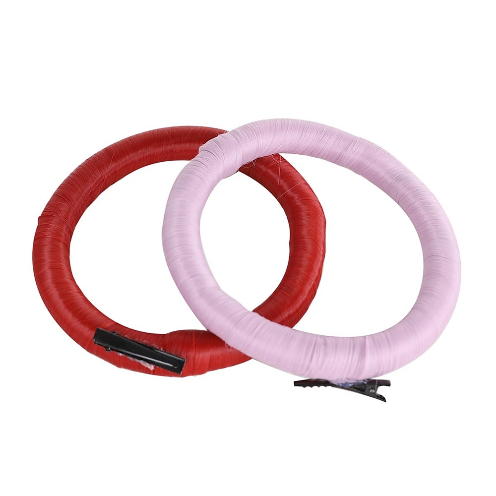 Uta cosplay perruque moitié rouge et violet couvre-chef tiges fille perruques une pièce femme fille anime accessoires de 2025 ? $32.99 –P4