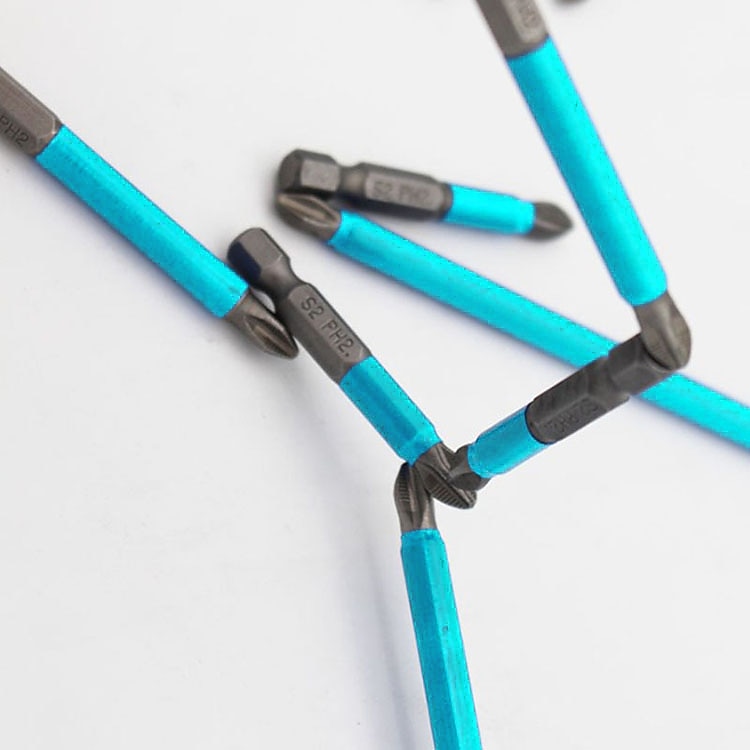 Противоскользящая магнитная головка с крестообразной головкой, высокая твердость, ручная дрель, винт, электрическая отвертка 25, 50, 70, 90, 100, 125, 150 мм, ph2 2026 - $7.99 –P2