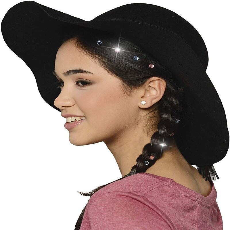 kit cheveux bedazzler avec strass glam collection hair bling gems for girlscome with glam styling tool and 180 gems - load click bling! la mode des cheveux de 2025 ? $19.99 –P3