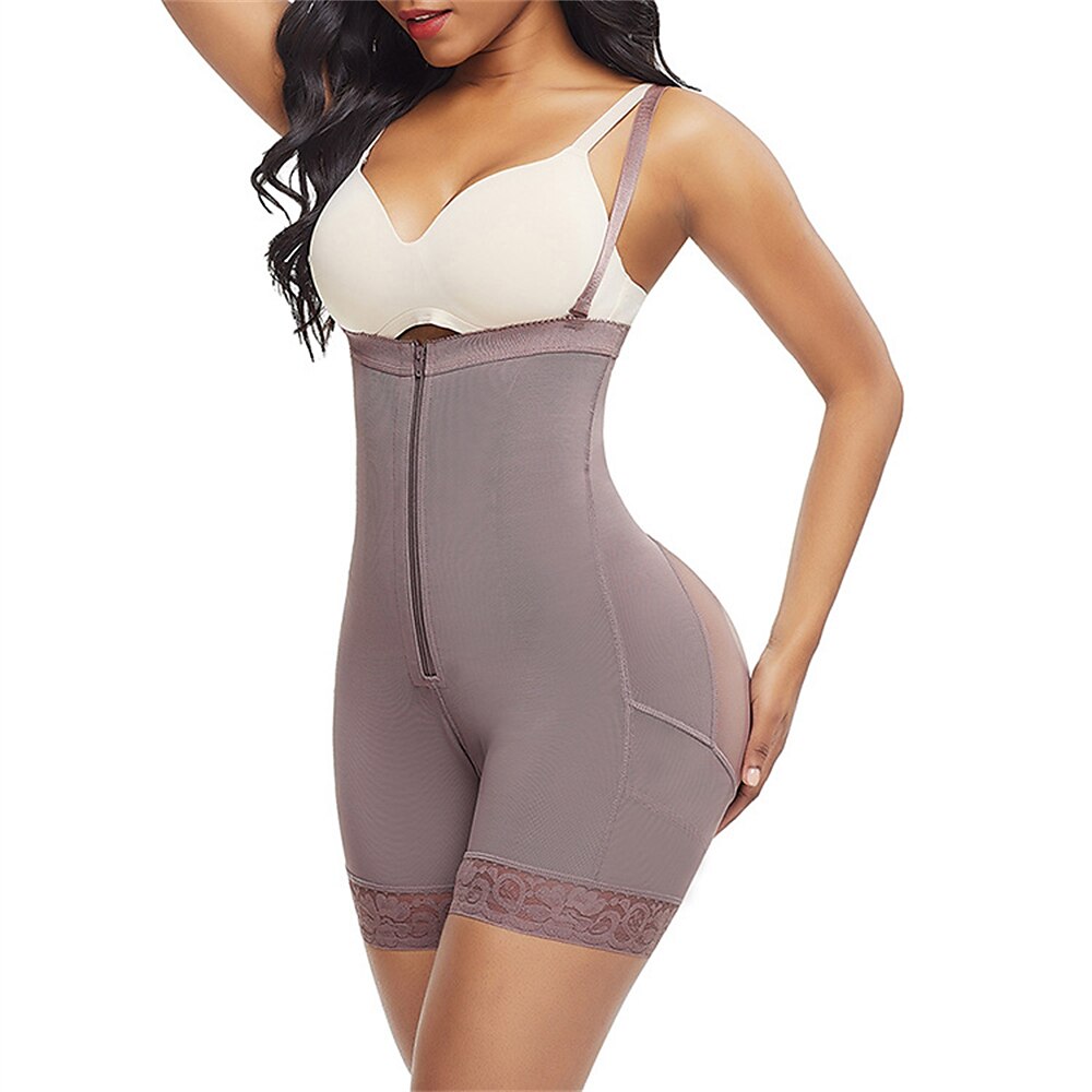 Shapewear for Women Seamless Firm Triple Control Faja Plus Size Thigh Slimmer Tummy Control Body Shaper 2025 - $40.99 –P8