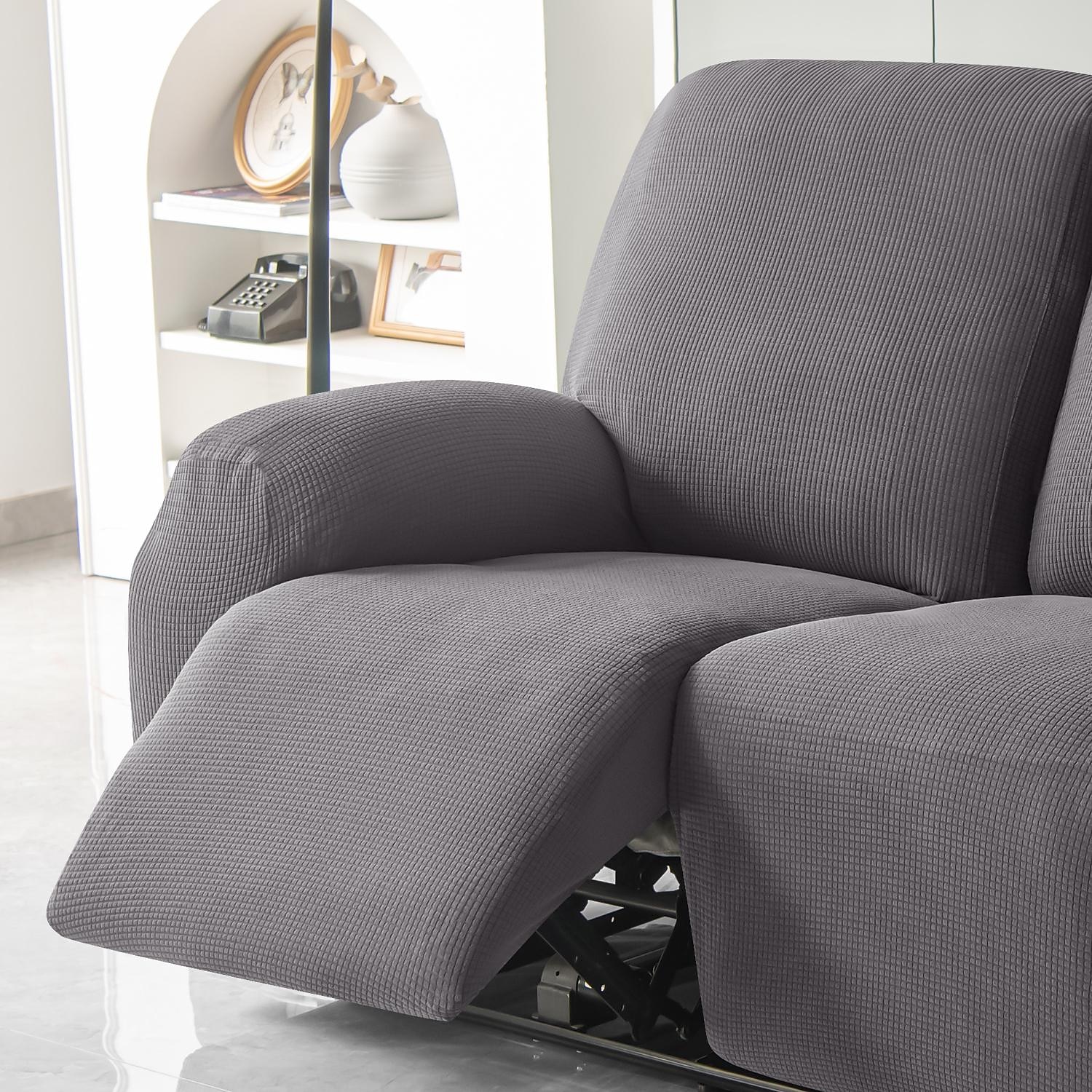 waterdichte relaxfauteuilhoezen bordeauxrode tweezitsbank relaxfauteuilhoes stretch 2-zitsbankhoes wasbare stoelhoesbeschermer voor honden huisdier (2 rugleuninghoezen, 2 zittinghoezen, 2 2026 - $39.49 –P4