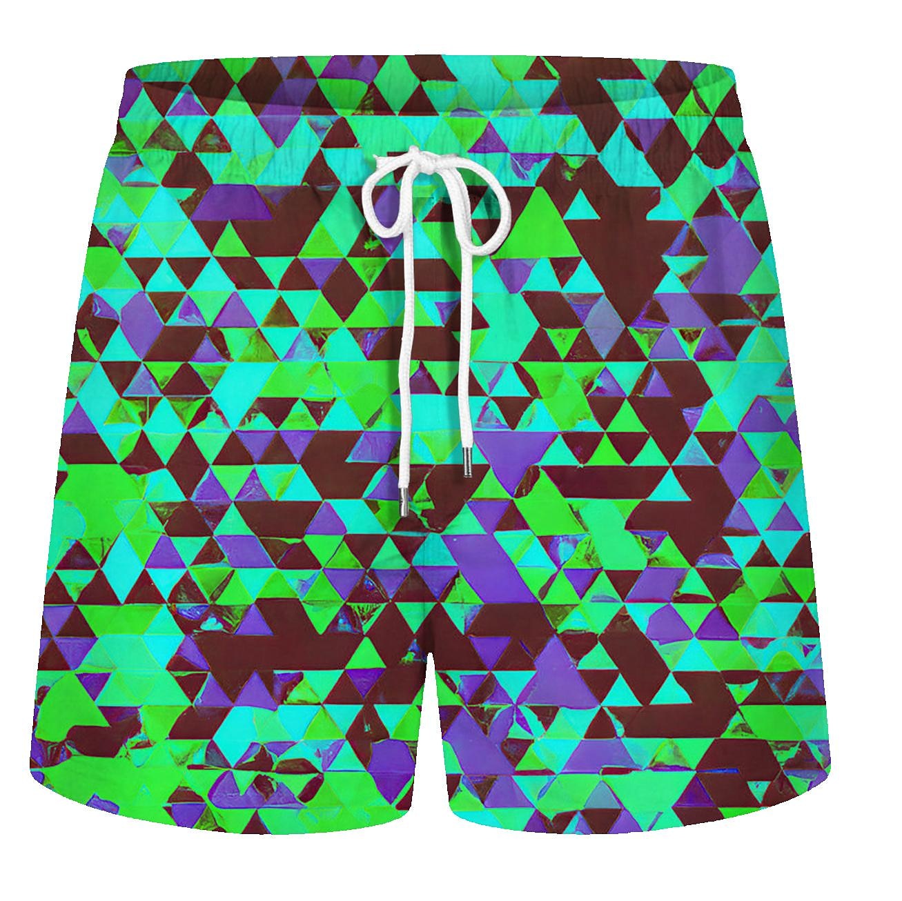 Per uomo Boardshorts Costume da bagno Costume da Bagno Stampato Coulisse con tasche Asciugatura Rapida Pantaloncini da Surf costume da bagno Surf Spiaggia Sport Acquatici Estate del 2026 a AU $25.59 –P5