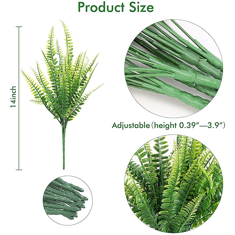 Artificial Ferns  Plants and Leaves