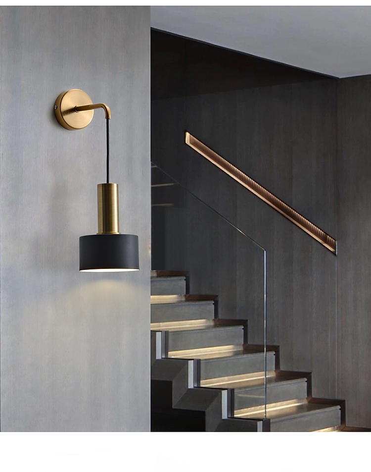 Appliques murales d'intérieur de style nordique moderne d'intérieur salon chambre applique murale en fer 85 ~ 265v de 2026 ? $116.99 –P1