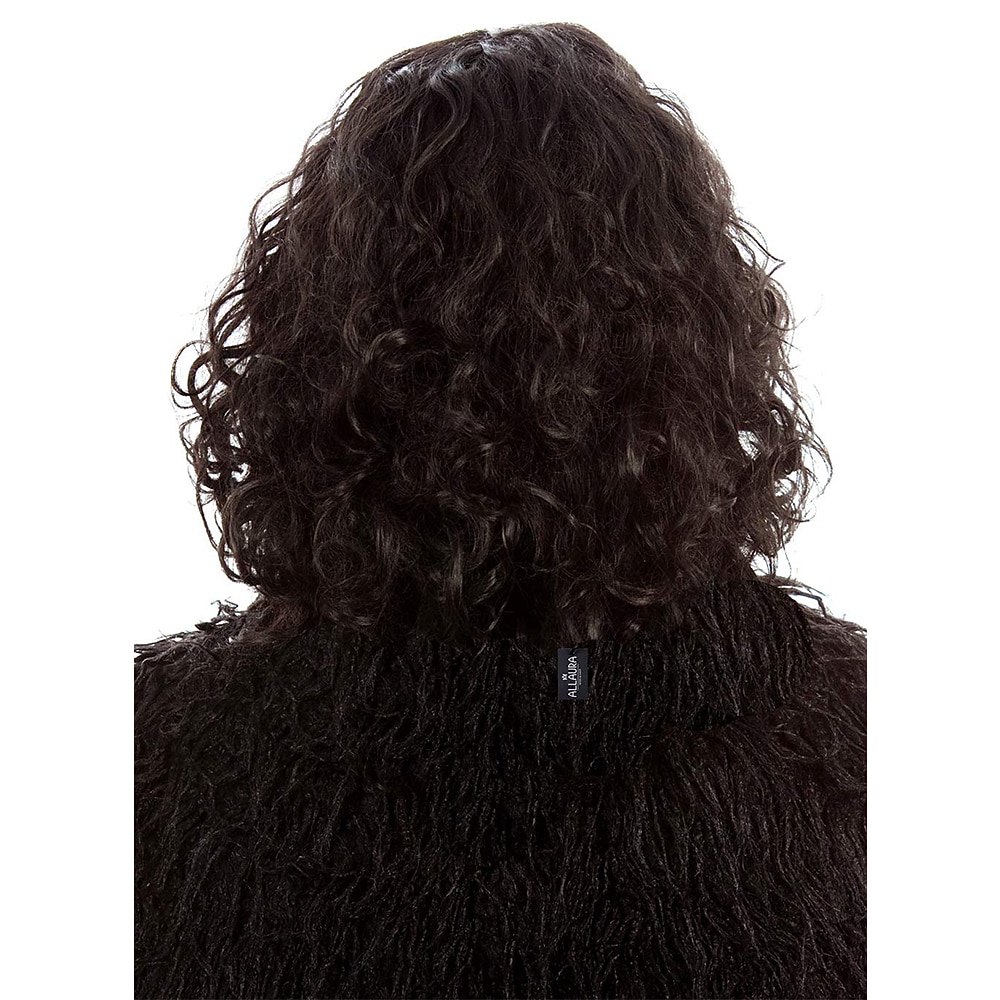 snow king peruk kort svart lockigt cosplay peruk för män cosplay herr halloween peruker 2025 - $24.99 –P2