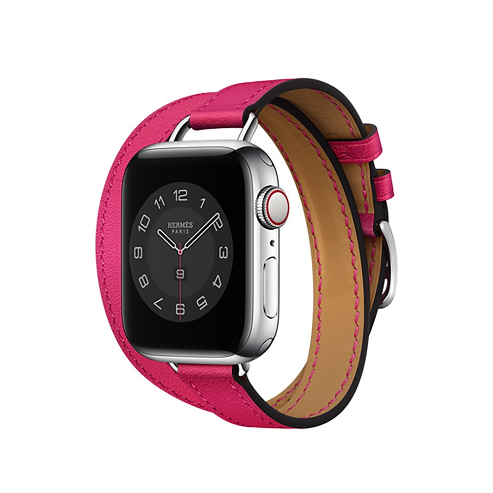 Ver Banda para Apple Watch Series 8 7 6 5 4 3 2 1 SE Cuero Auténtico Reemplazo Correa Double Tour Pulsera 2026 - $20.99 –P12