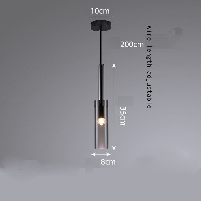 10 cm lampa wisząca led design linii geometryczne kształty metal styl vintage nowoczesny styl klasyczny nowoczesny styl nordycki 85-265v 2025 - $107.99 –P5