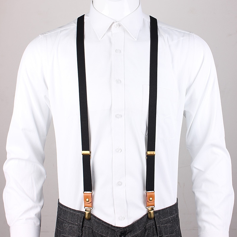 Möly 20s 1920-luku Retro / vintage Henkselit Suuri Gatsby Gangsteri Naamiaispuku Miesten Naamiaiset Juhlat Tyttöjen polttarit Aikuiset Lisää tarvikkeita Henkselit 2026 - $24.99 –P2