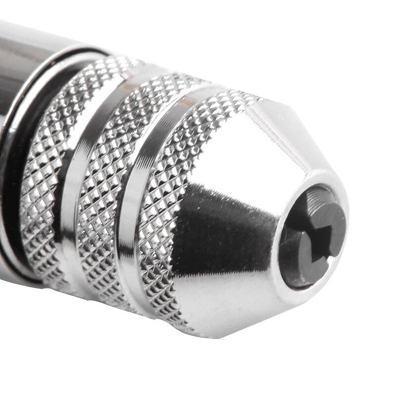 silber t-griff ratsche gewindebohrer halter schlüssel m5-m12 maschinengewinde metrischer stecker t-förmiger gewindebohrer 2025 - $16.99 –P3