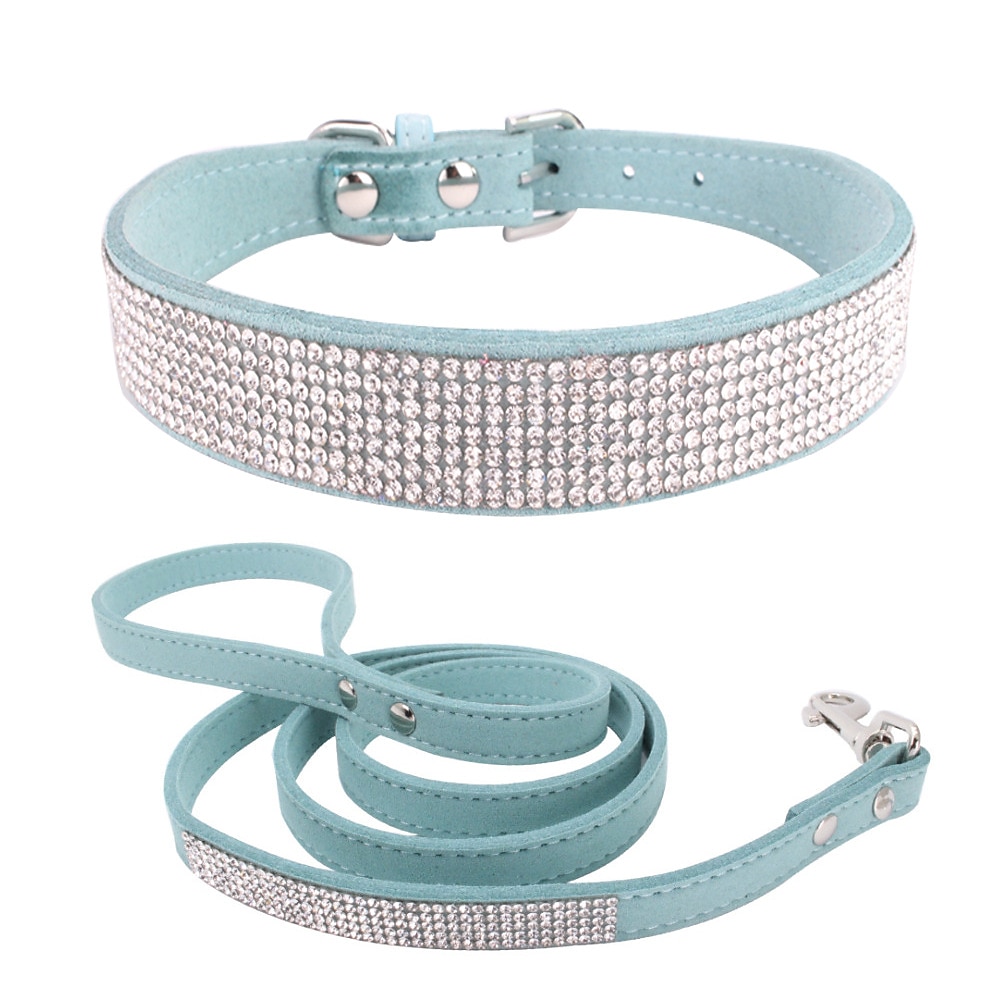 collare per cani collare per cani con strass lettering targhetta collare per cani anti-perso rimovibile fiore gatto sciarpa del 2025 a $98.99 –P4