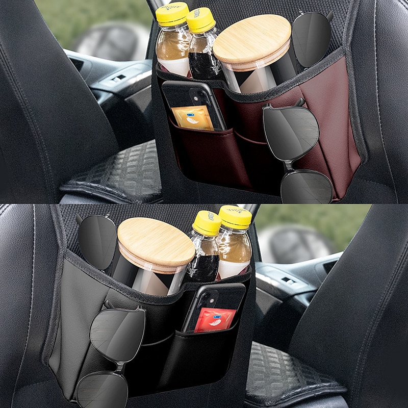 2St Auto-Rücksitz-Organizer Einfach zu installieren Langlebig
