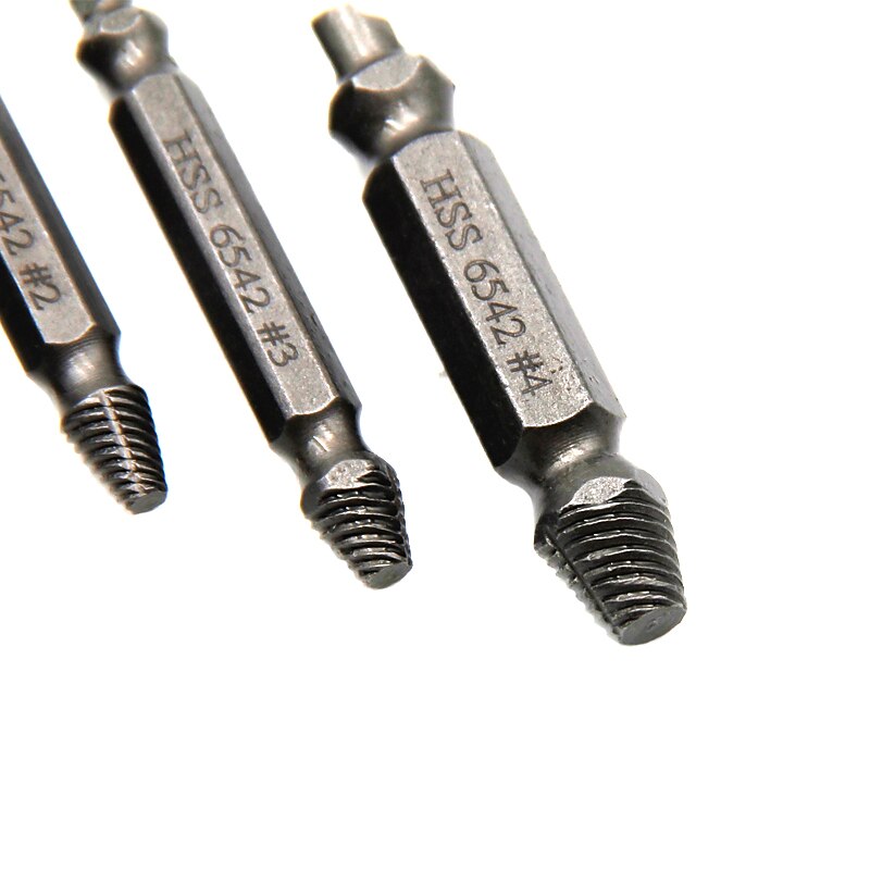 2025年 4 / 5pcs /sethss6542破損したスクリューエクストラクタドリルビット剥がれた壊れたスクリューボルトエクストラクタリムーバー簡単に解体ツールを取り出す  コレクション – $12.99 –P14