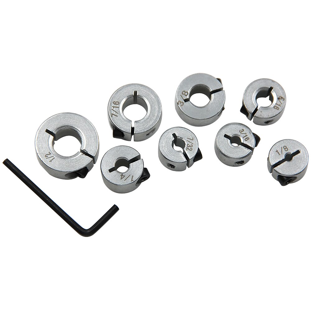 8pcs Open Type Axis Fixed Ring Bearing Sleeve Limit Locking Shaft Positioning Ring Clamping Tool With Wrench 2025 - $17.99 –P1