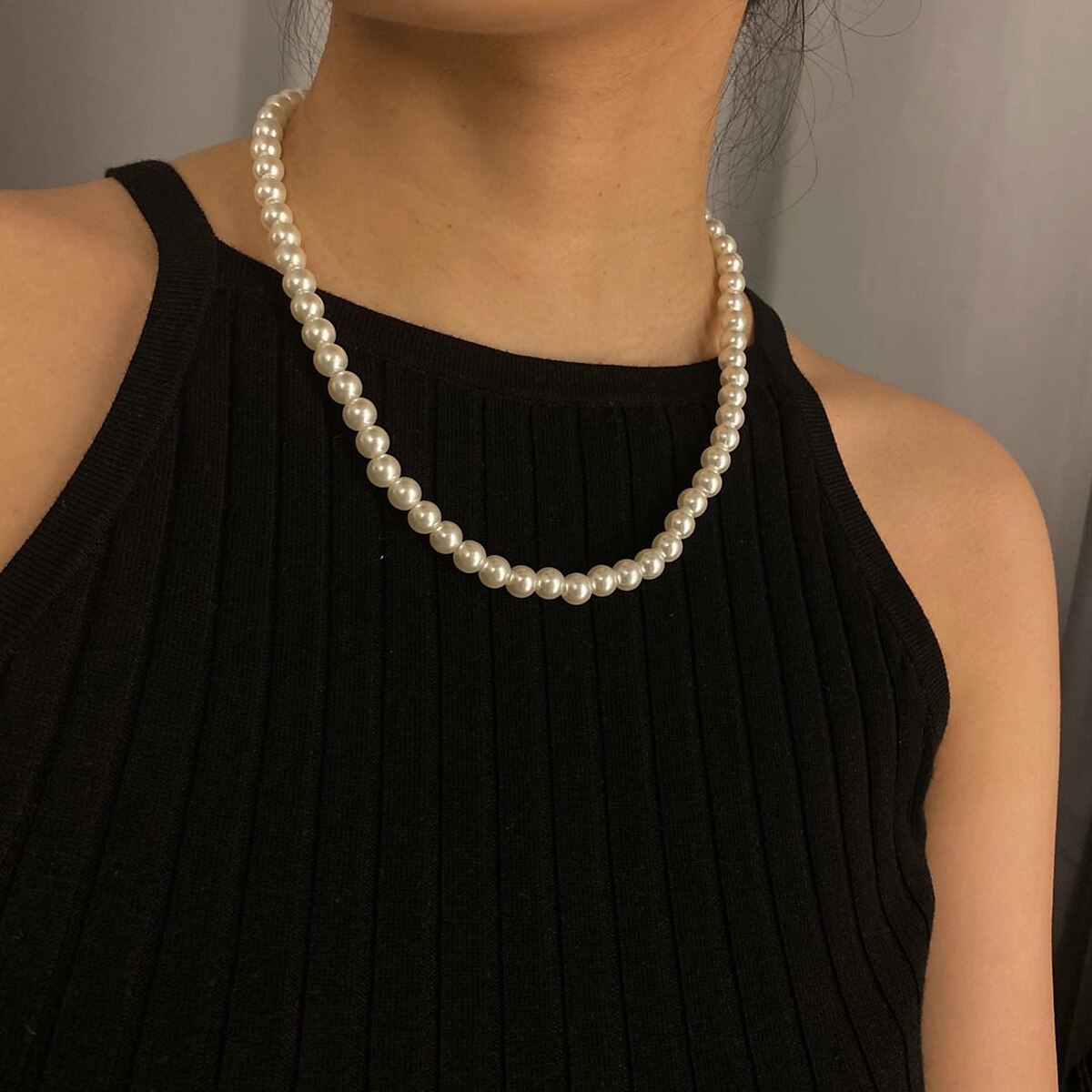 Collier de Perle Collier de perles For Femme Perle Soirée Mariage Décontractée Perle Imitation Perle de 2025 ? $5.49 –P2