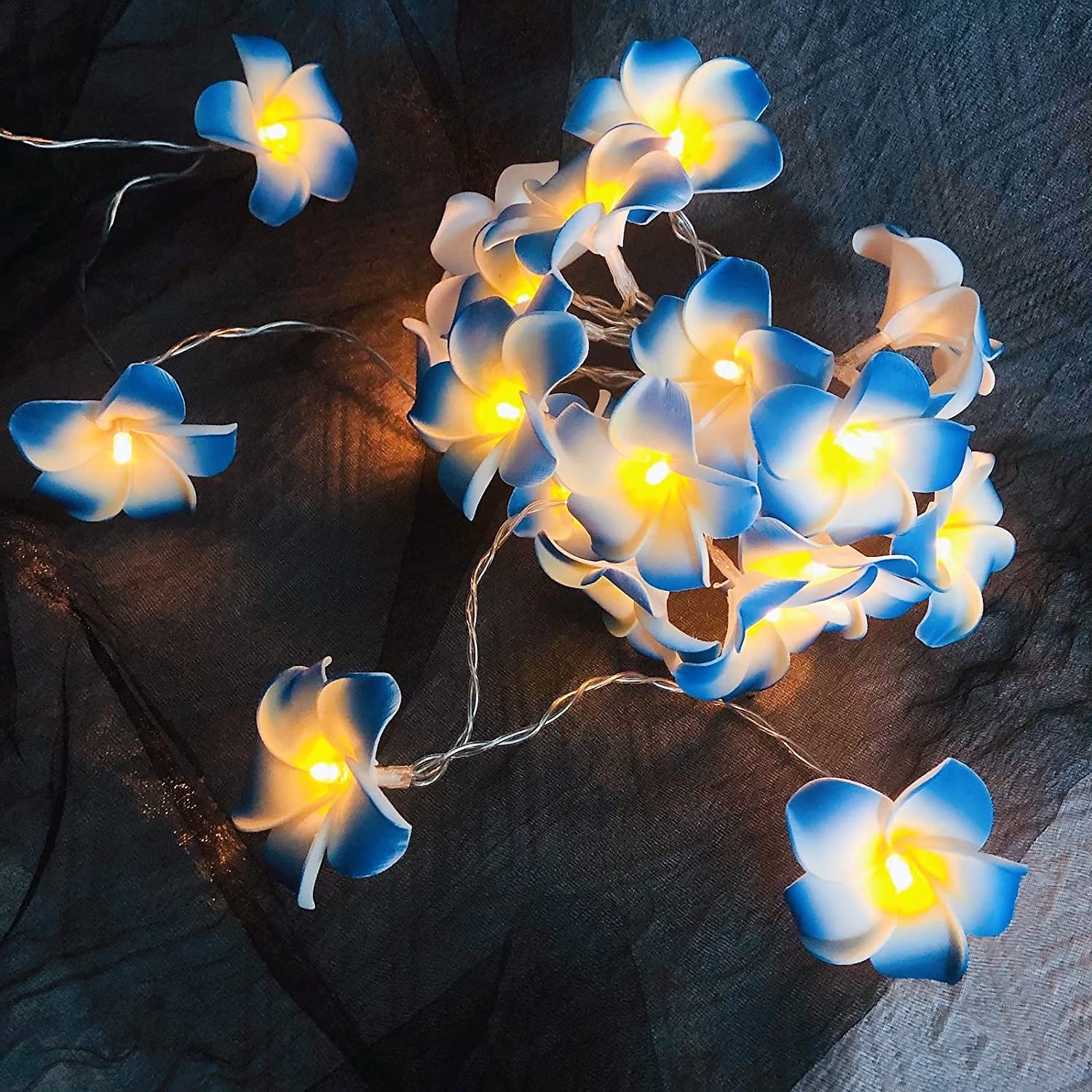 3m 20 led luci stringa di fiori luce frangipani per la decorazione domestica luce fata ghirlanda ghirlanda lampada da decorazione per feste di nozze all'aperto del 2025 a ₽1774.92 –P11