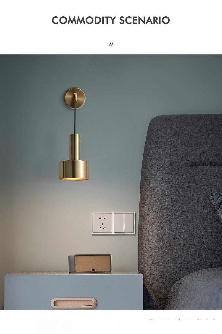 Внутренние настенные светильники в современном скандинавском стиле, настенные светильники для гостиной, спальни, железные настенные светильники 85 ~ 265 В 2026 - $116.99 –P3