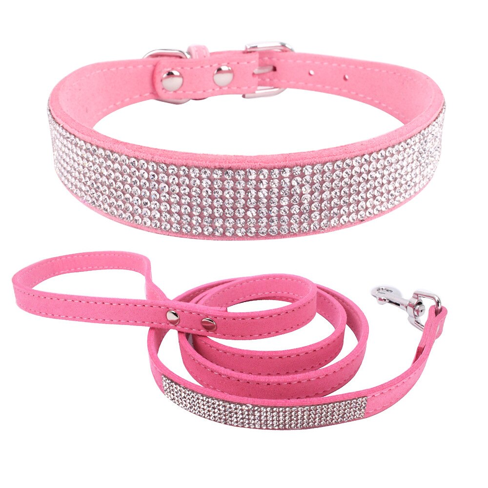 collare per cani collare per cani con strass lettering targhetta collare per cani anti-perso rimovibile fiore gatto sciarpa del 2025 a $98.99 –P6