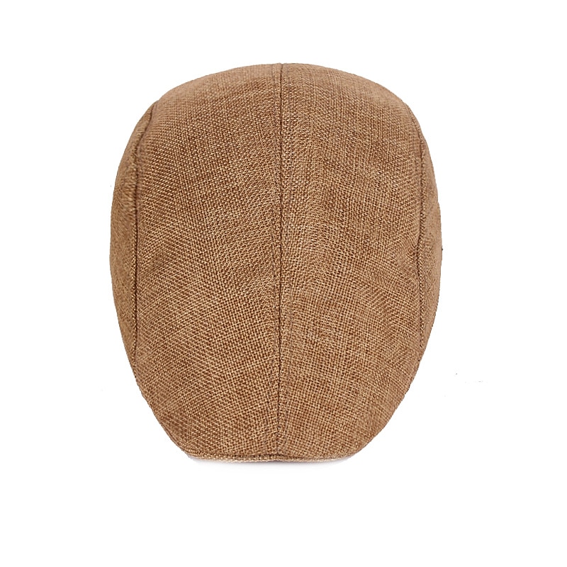 Homme Casquette Plate Jaune clair Noir Coton et lin Vêtement de rue mode Mode des années 1920 Extérieur du quotidien Sortie Plein Chaud de 2025 ? $3.99 –P2