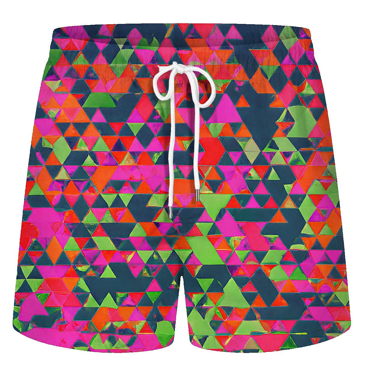 Per uomo Boardshorts Costume da bagno Costume da Bagno Stampato Coulisse con tasche Asciugatura Rapida Pantaloncini da Surf costume da bagno Surf Spiaggia Sport Acquatici Estate del 2026 a AU $25.59 –P9