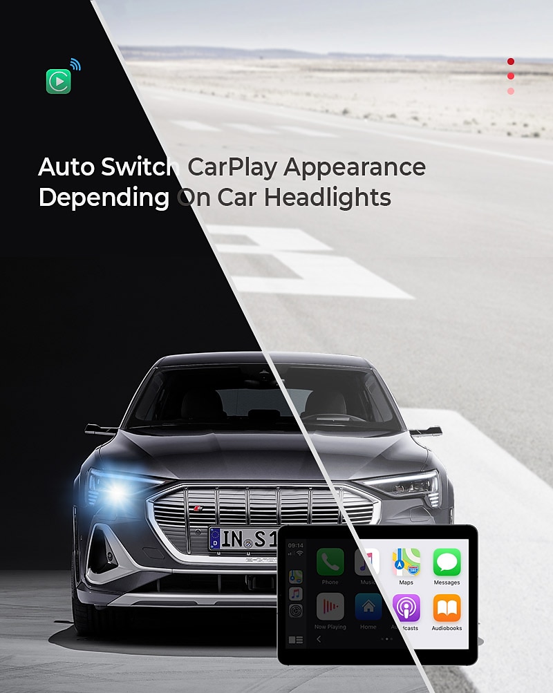 Wireless CarPlay Adapter 2022 Speed Fastest for Apple Wireless CarPlay Dongle Plug & Play 5Ghz WiFi Auto Connect No Delay Online Update U2-AIR for Wired CarPlay Cars Model Year After 2016 2023 - £ 55 –P9