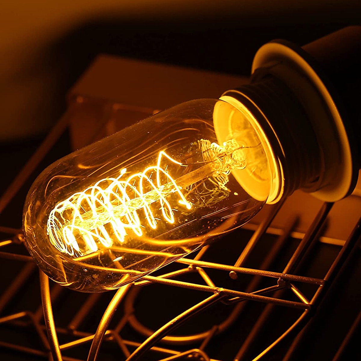 8 buc t45 vintage edison bec incandescent 40 W reglabil filament tubular antic alb cald e26/e27 lampă chihlimbar pentru corpuri de iluminat decorative ac220v ac110v 2026 - $38.99 –P3