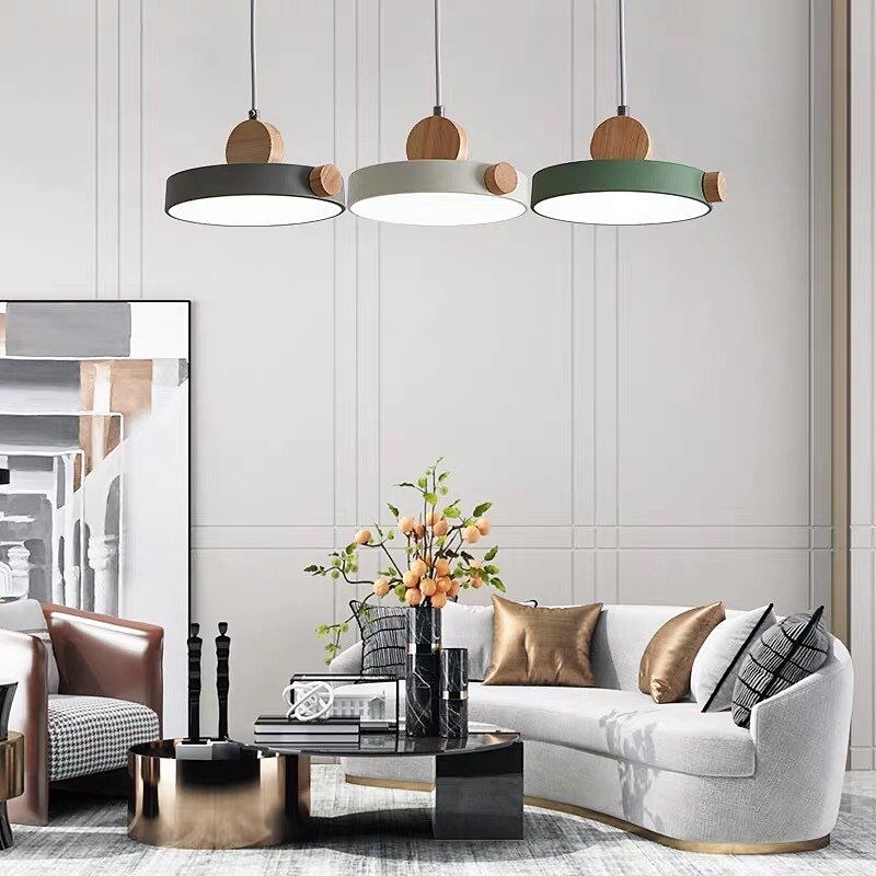 50cm lampada a sospensione grappolo design linea design forme geometriche lampada a sospensione metallo stile artistico stile moderno metallo verniciato finiture led stile nordico 85-265v del 2025 a $279.99 –P3