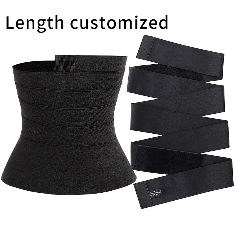 Corset Women's Waist Trainer Shapewears Office Running Gym Yoga Black Spandex Sport Sexy Breathable Hook and Loop Tummy Control Push Up Basic Solid Color All Seasons 2023 - AED 95 –P16