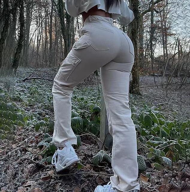 Women's Cargo Pants Pants Trousers Full Length Cotton Blend Micro-elastic Mid Waist Fashion Casual Weekend Beige S M Summer Spring &  Fall 2023 - US $36.99 –P2