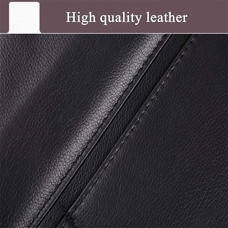 2Pack Car Seat Back Organizer PU Leather Car Seat Protector Travel Accessories Car Organizer Seat Protector Kick mats Back seat Protector and Cup Holder Travel Accessories 2026 - $43.99 –P7