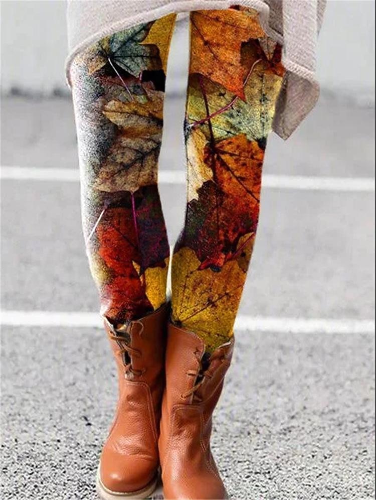 Per donna Normale Collant Leggings Leggings comodi Moda Designer Collant Lunghezza intera Misura del girovita medio Grafico Gatto Fiore / Floreale Stampato Sollevamento glutei Comodità Controllo del 2025 a $15.99 –P2