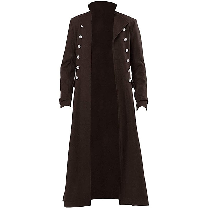 Retro Punk a gotika Středověké Kabát Trenčkot Svrchní oblečení Morový doktor Pánské Plesová maškaráda Párty Dospělí Kabát 2025 - $53.99 –P9