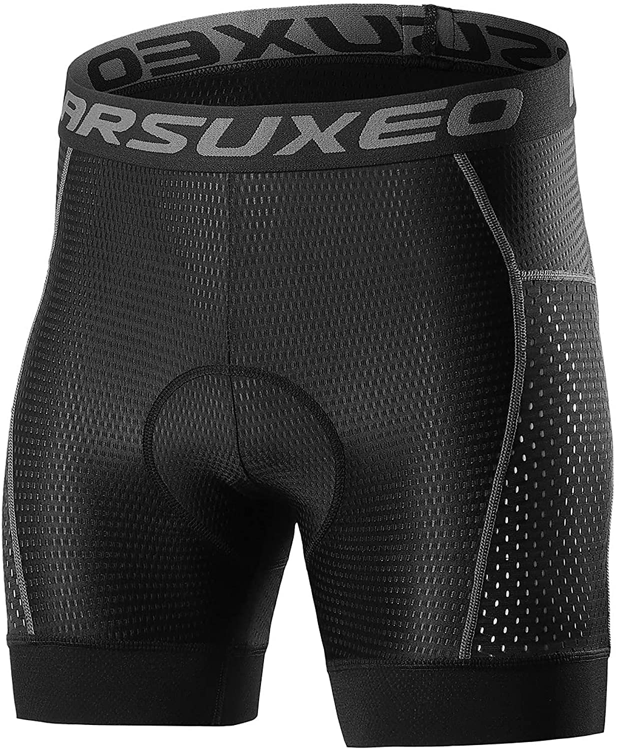 Herren Einfarbig Fahrrad Unterwäsche Fahhrad Gepolsterte Shorts / Chamois Mountainbike MTB Straßenradsport Sport 3D-Polster Radfahren Schnelltrocknend Feuchtigkeitsableitend Schwarz Rot Bekleidung 2026 - $35.99 –P18