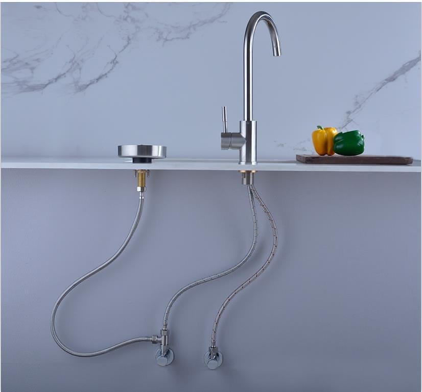 ruostumattomasta teräksestä valmistettu lasihuuhtelu pesualtaaseen, lasipullon kupin pesuaine pesualtaan kuppihuuhtelulaitteeseen Puhdista pesualtaan kiinnitystarvikkeet tuttipullolle, baariviinilasille ja muille kupeille 2026 - $97.99 –P2