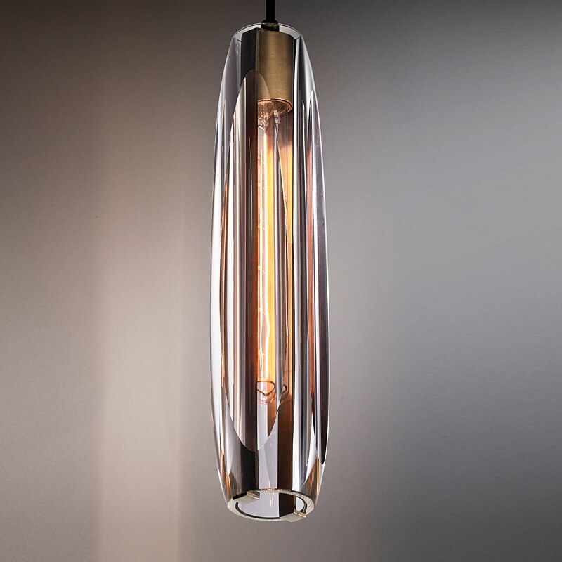 8cm Pendant Lantern Design Line Design Geometric Shapes Pendant Light Copper Artistic Style Modern Style Stylish Brass Artistic Modern 85-265V 2025 - $249.99 –P2
