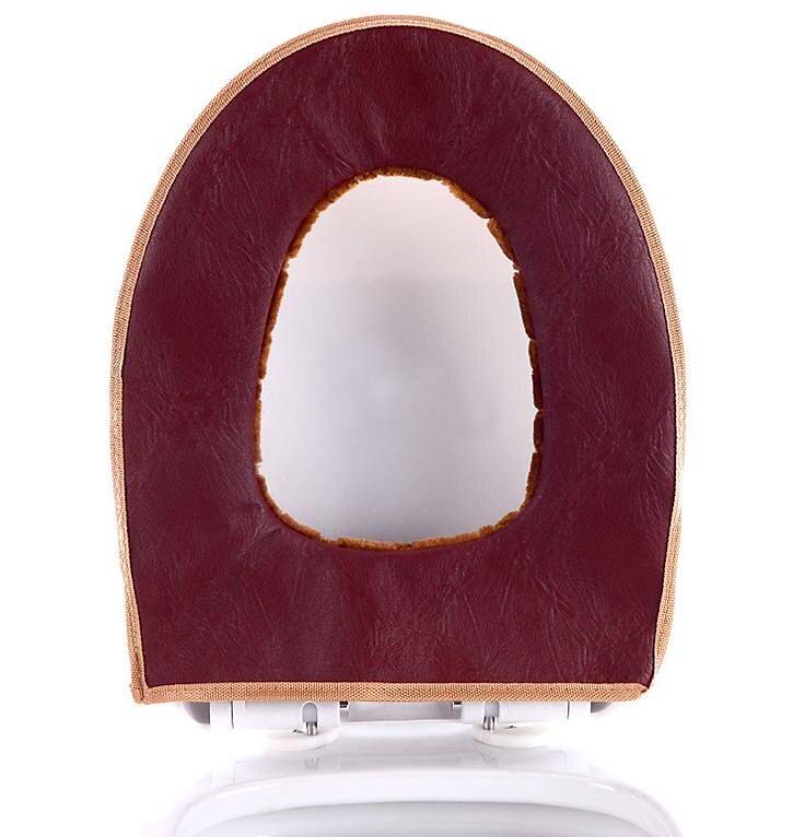 coprisedile wc cuscino universale in peluche coprisedile wc caldo coprisedile wc simpatico manico lavorato a maglia coprisedile wc del 2025 a $11.99 –P7