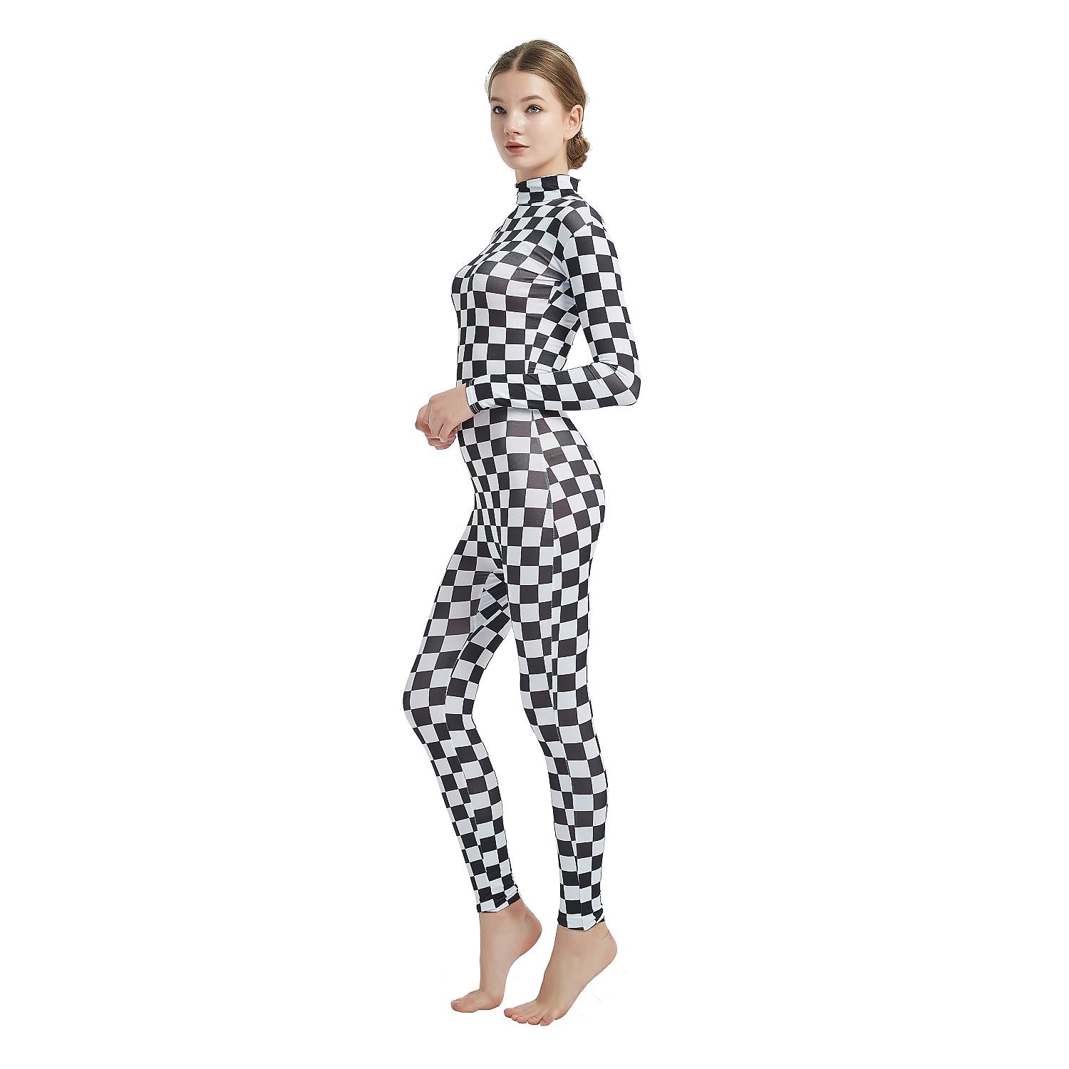 zentai öltöny cosplay jelmez gyerek női lycra spandex állat szőr minta leopárd terepszínű halloween karnevál 2025 - $40.99 –P5