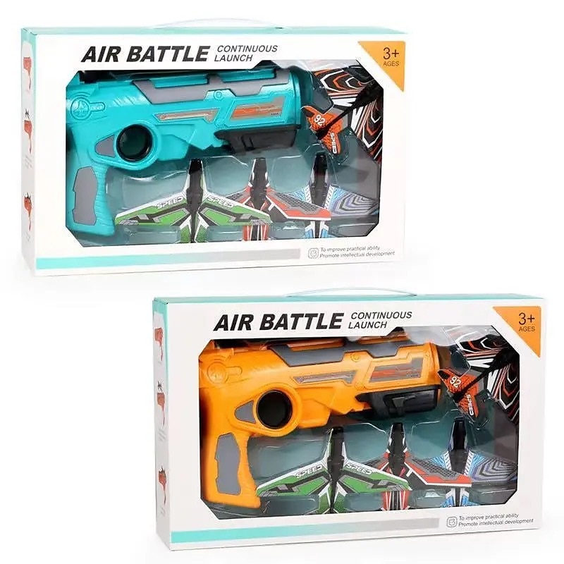 Airplane Launcher Toy Airplane Foam Plastic Plane for Children Boys Girls Bubble Catapult Beach Toys Boy Gift 2024 - $15.99 –P15