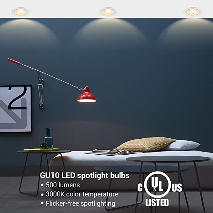 10pcs 5pcs 6W Spotlight Track LED Light Bulb 600lm GU10 20 LED Beads SMD 2835 60W Halogen Equivalent Warm Cold White 110-240V 2026 - $20.99 –P8