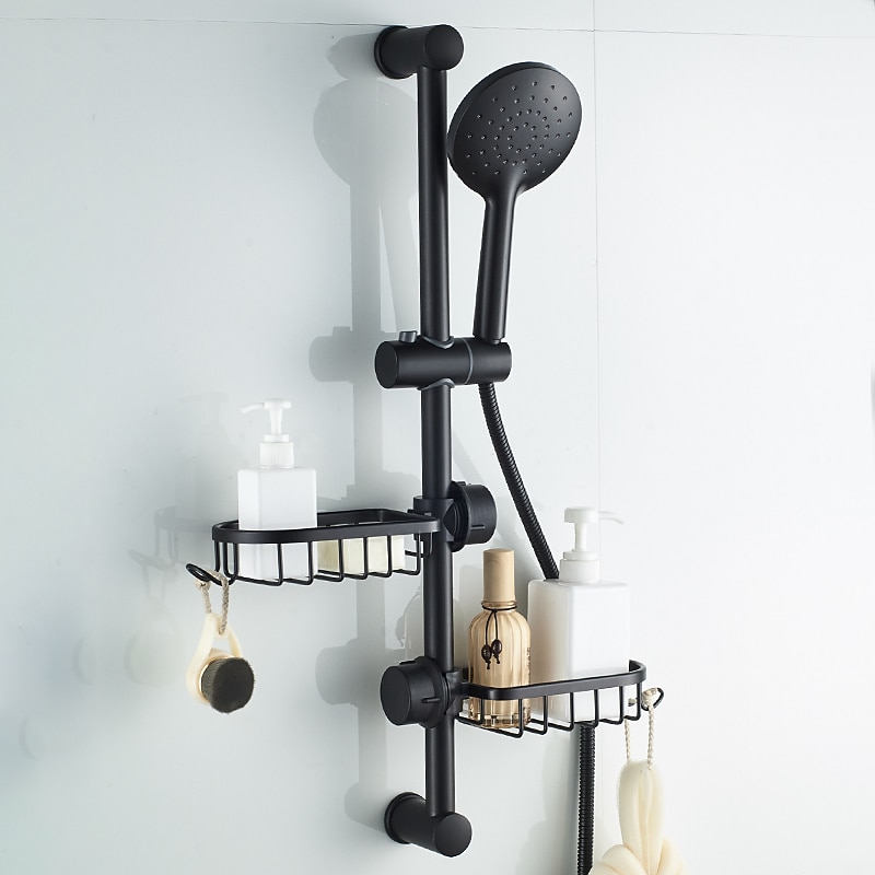 стеллаж для хранения смесителей, органайзер для раковины для мыла, губки, щетки, скруббера, органайзер для раковины, подходит для большинства кухонных смесителей и смесителей для ванной комнаты 2026 - $16.99 –P16
